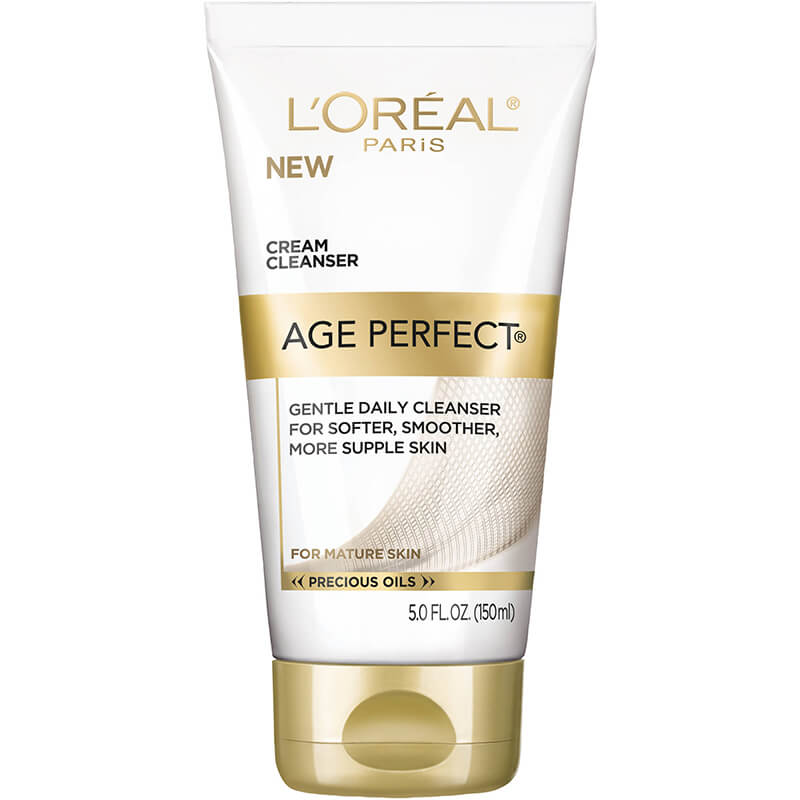 Sữa rửa mặt L’Oréal Paris Age Perfect Nourishing Cream Cleanser giúp bổ sung độ ẩm cho bề mặt da
