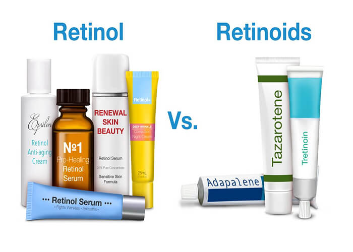 Sự khác biệt giữa Retinol và Retinoids trong kem chống lão hóa da